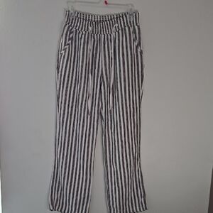 Love Tree Textured Striped Fabric